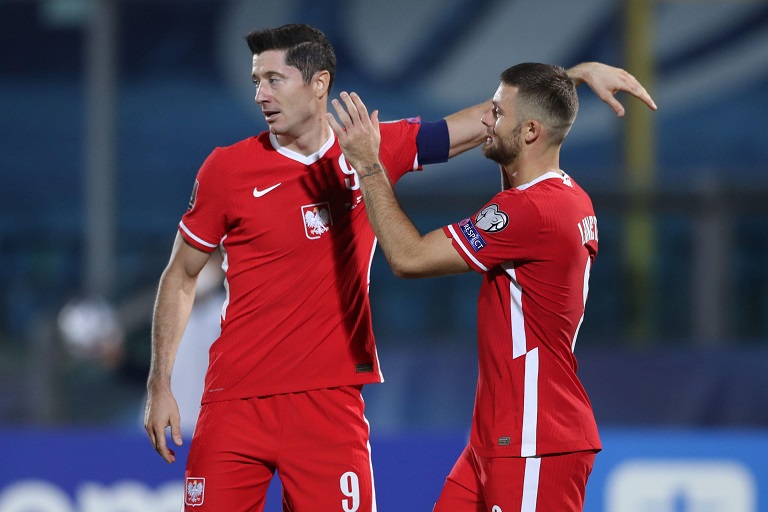 Group I leaders England travel to Poland hoping to maintain their 100 percent win record in the 2022 World Cup Qualifiers.