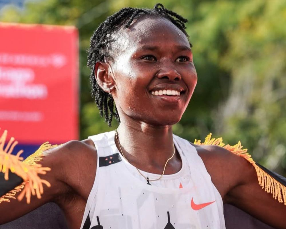 Ruth Chepngetich 2025 London Marathon.