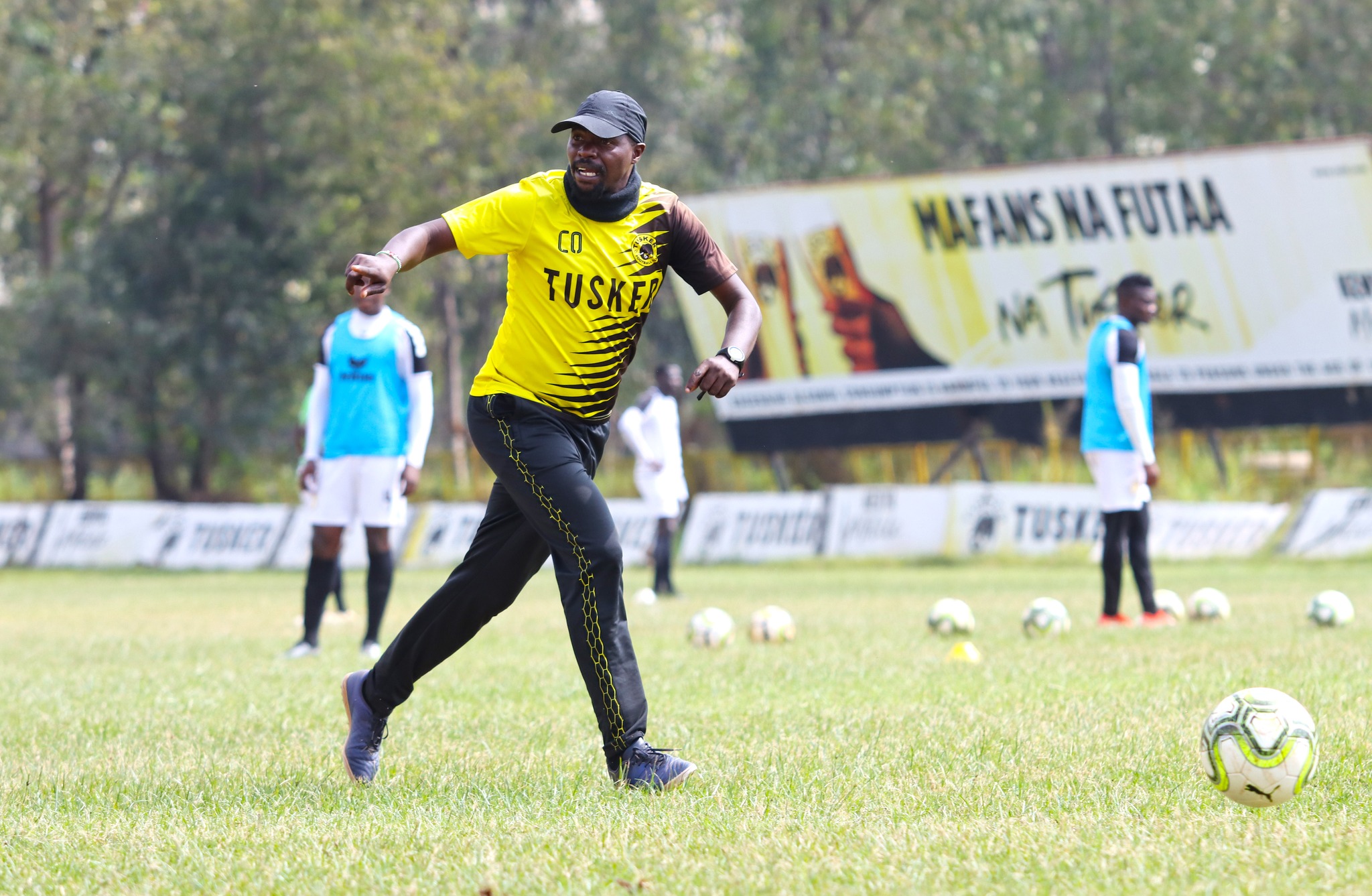 Tusker FC head coach Charles Okere