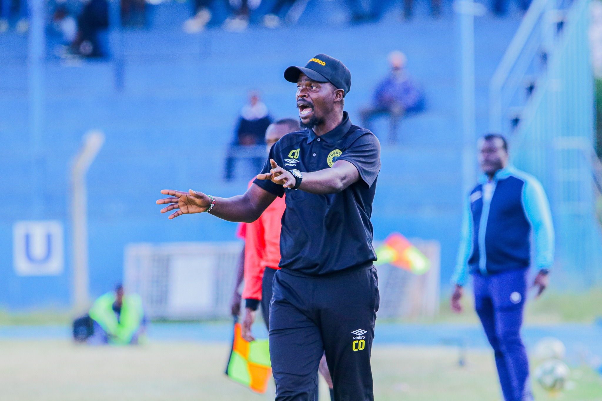 Tusker FC head coach Charles Okere.
