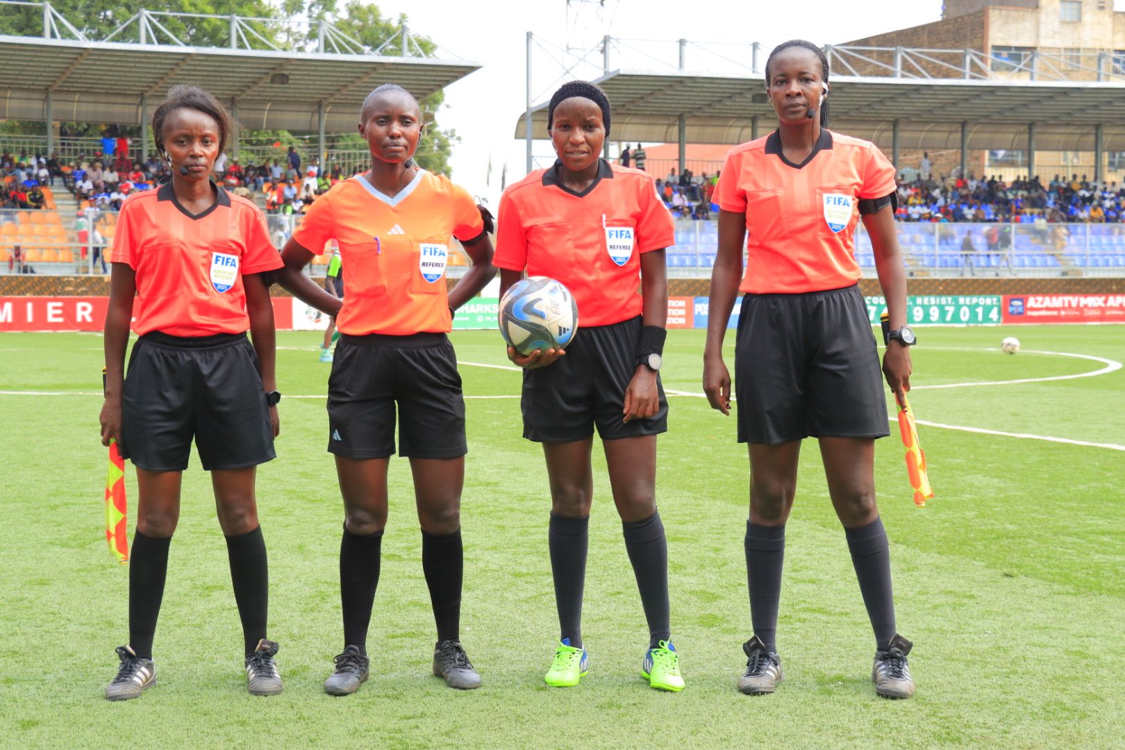 The four- preparing for the 2026 WAFCON qualifier in Côte d'Ivoire in Dandora
