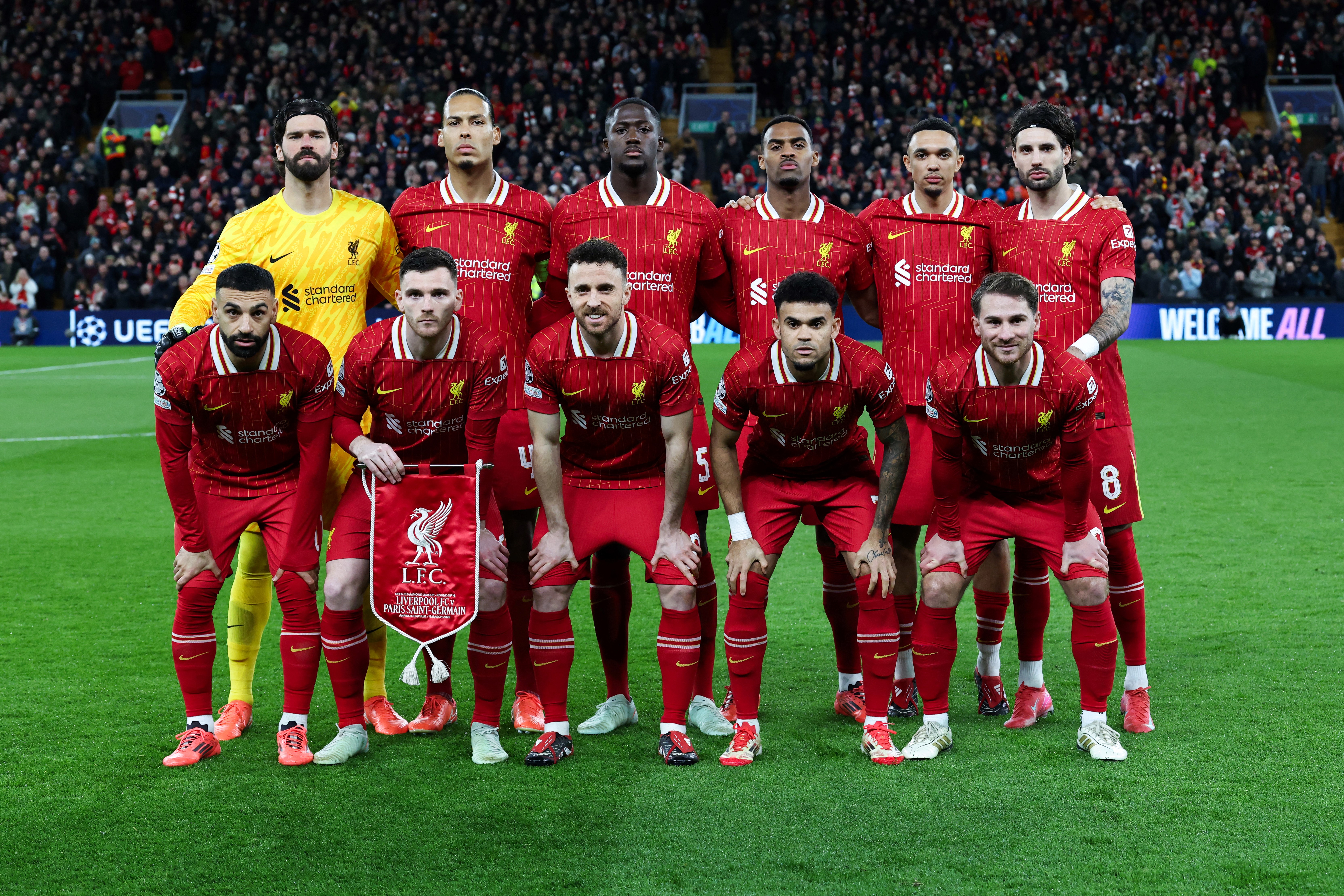 Liverpool players
