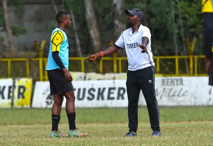 Tusker FC head coach Charles Okere
