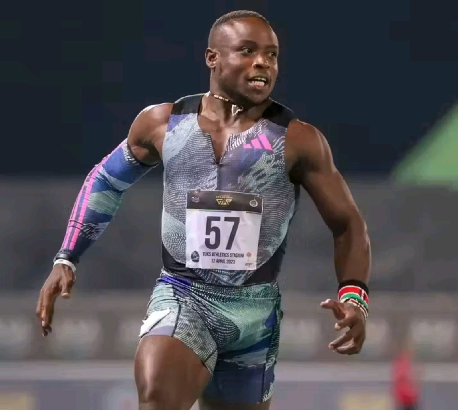 Ferdinand Omanyala 2025 Adidas Atlanta City Games.