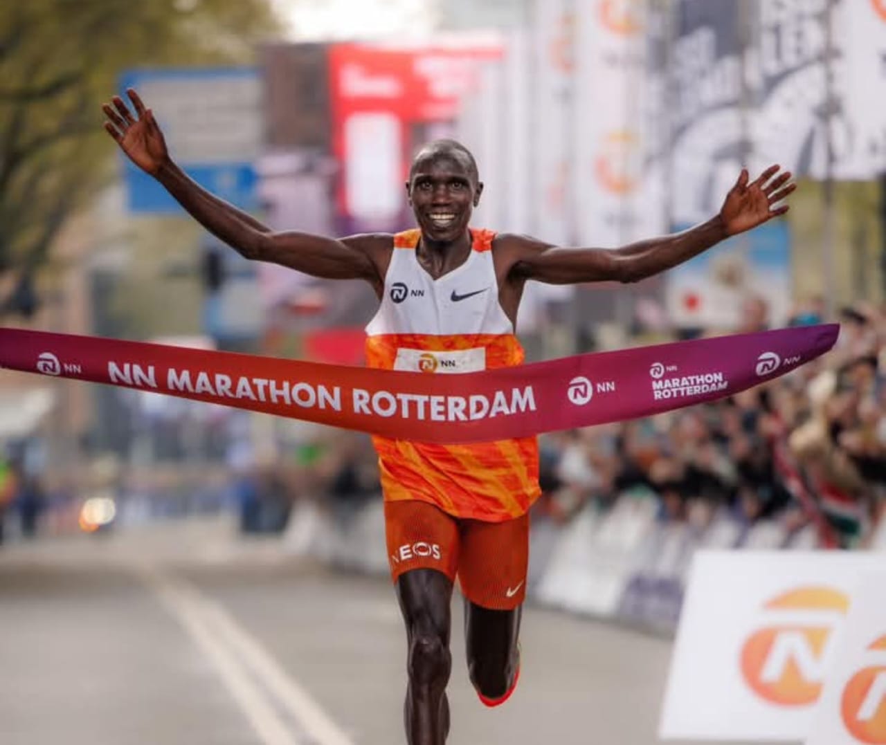 Geoffrey Kamworor 2025 Rotterdam Marathon