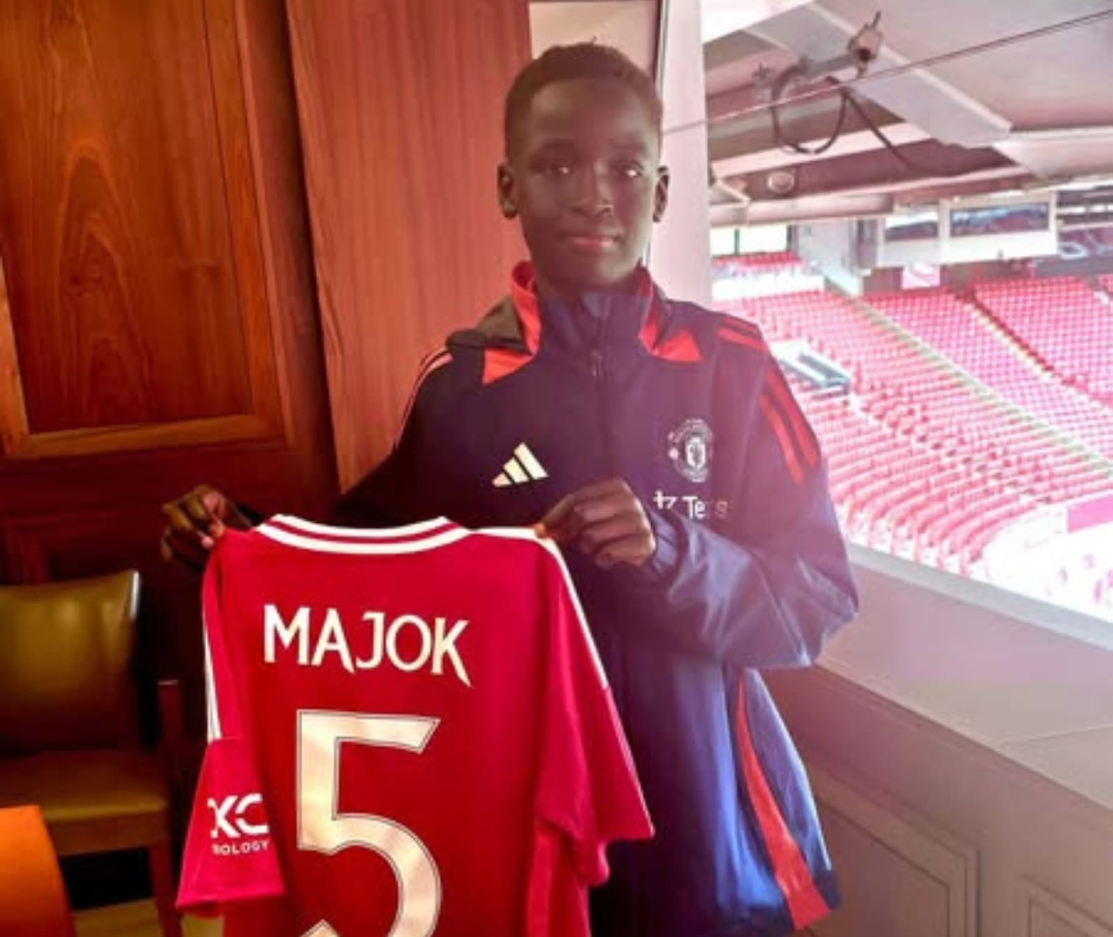 Harambee Stars prospect Maker Majok