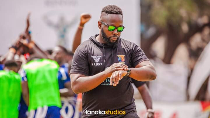 Kenya 7s assistant coach Louis Kisia