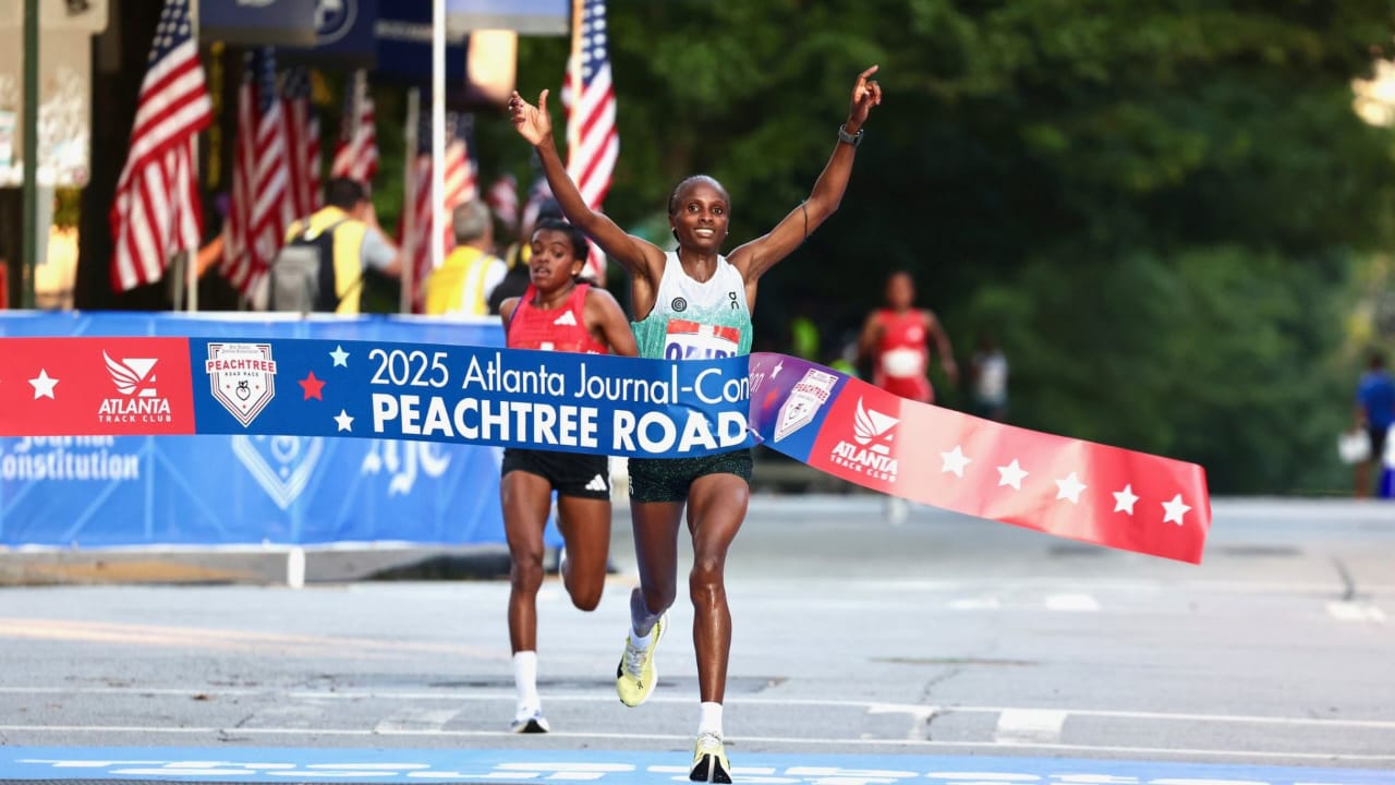 Hellen Obiri AJC Peachtree 2025