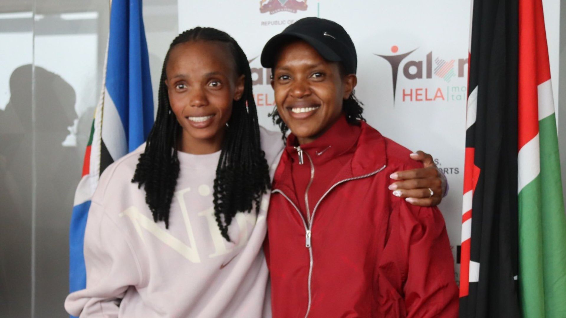 Faith Kipyegon and Beatrice Chebet.
