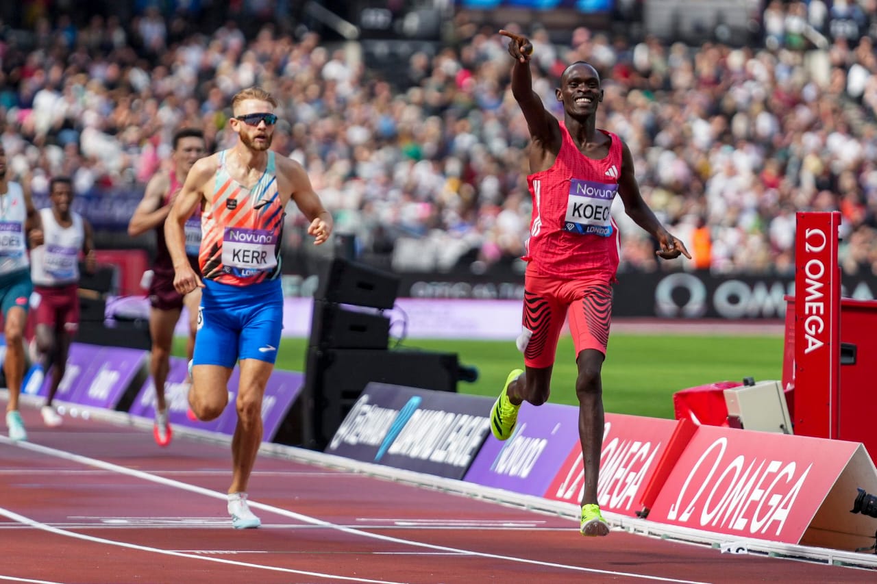 Phanuel Koech London Diamond League 2025.