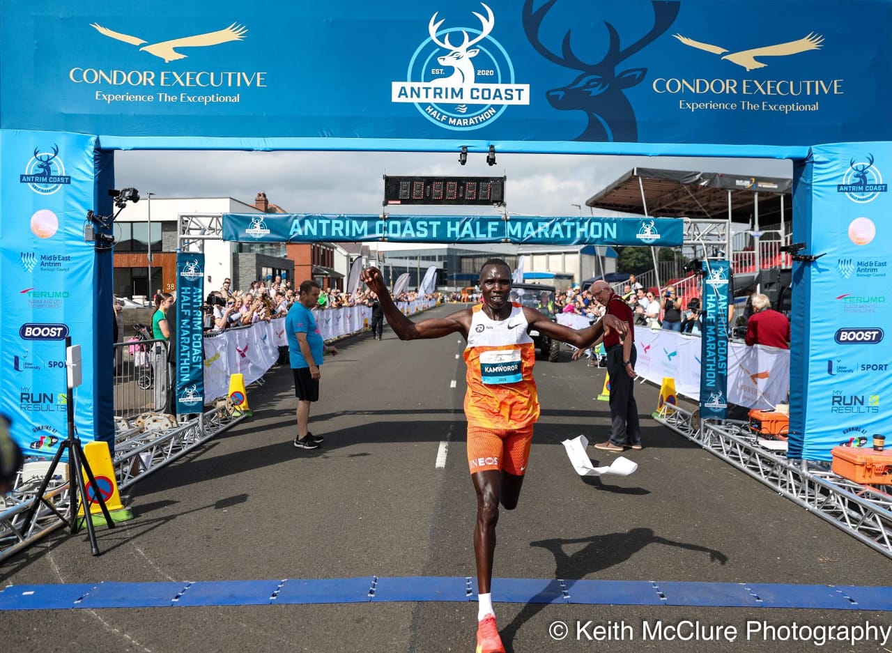 Antrim Coast Half Marathon 2025.