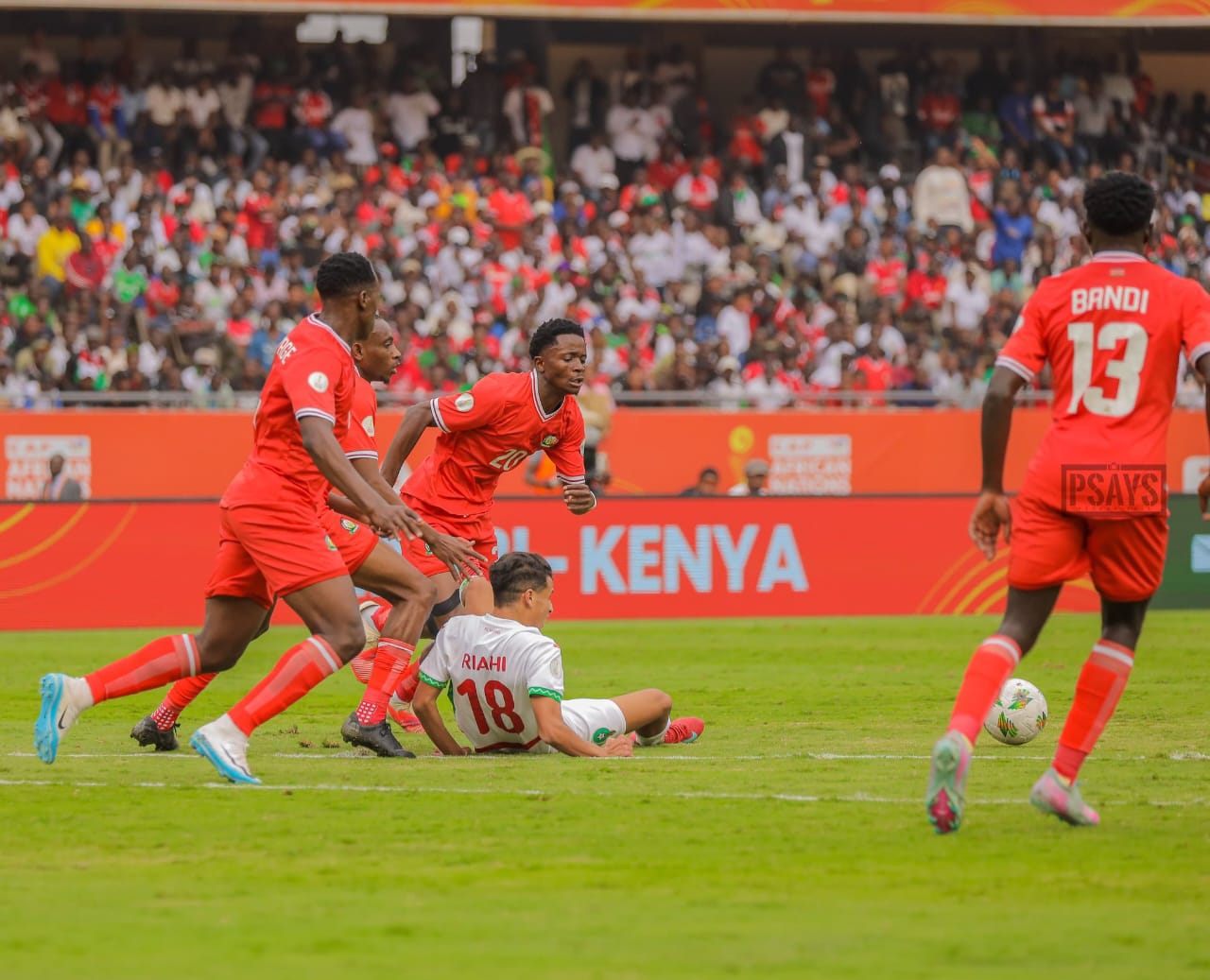 Kenya vs Morocco.