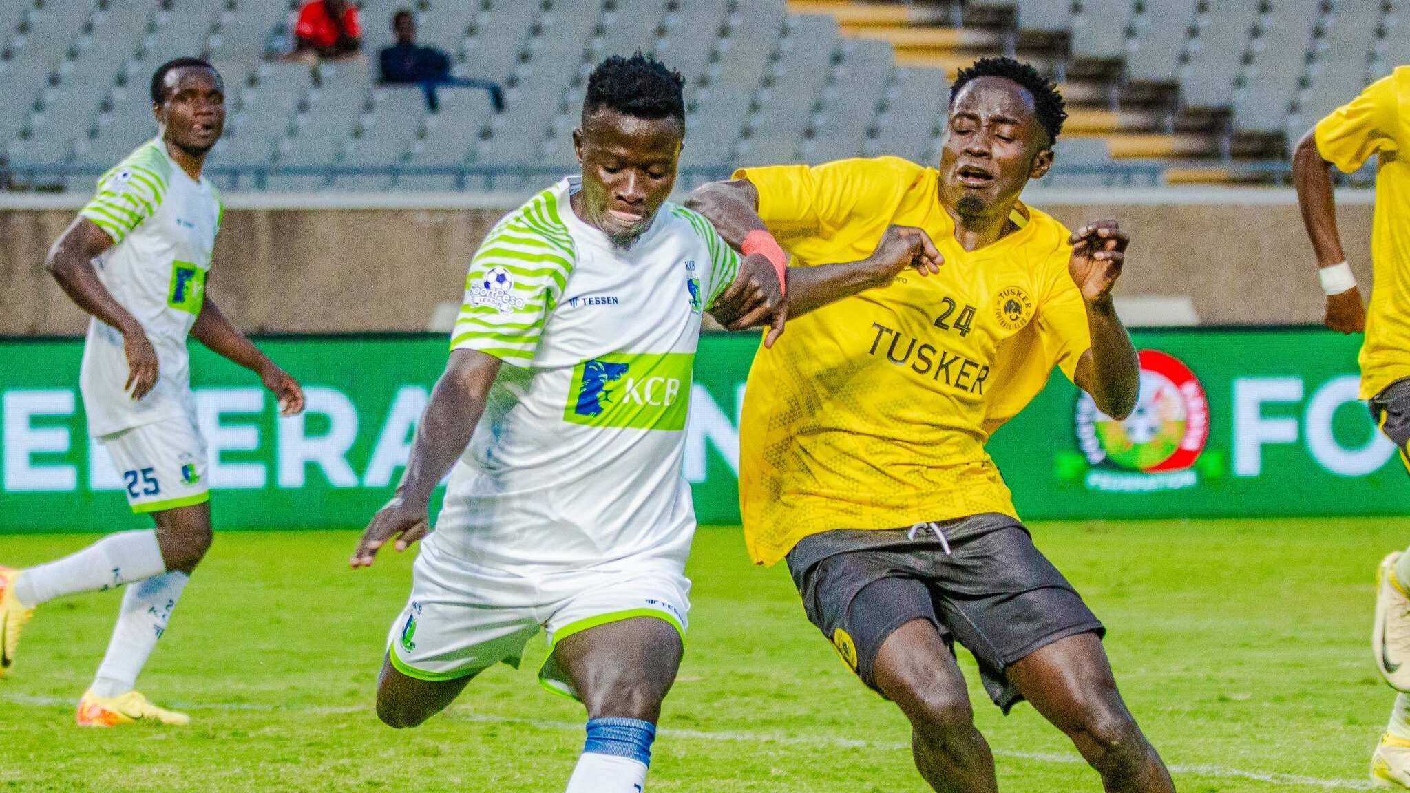 KCB sink Tusker 2-0 in the opening match of the 2025/26 SportPesa League.