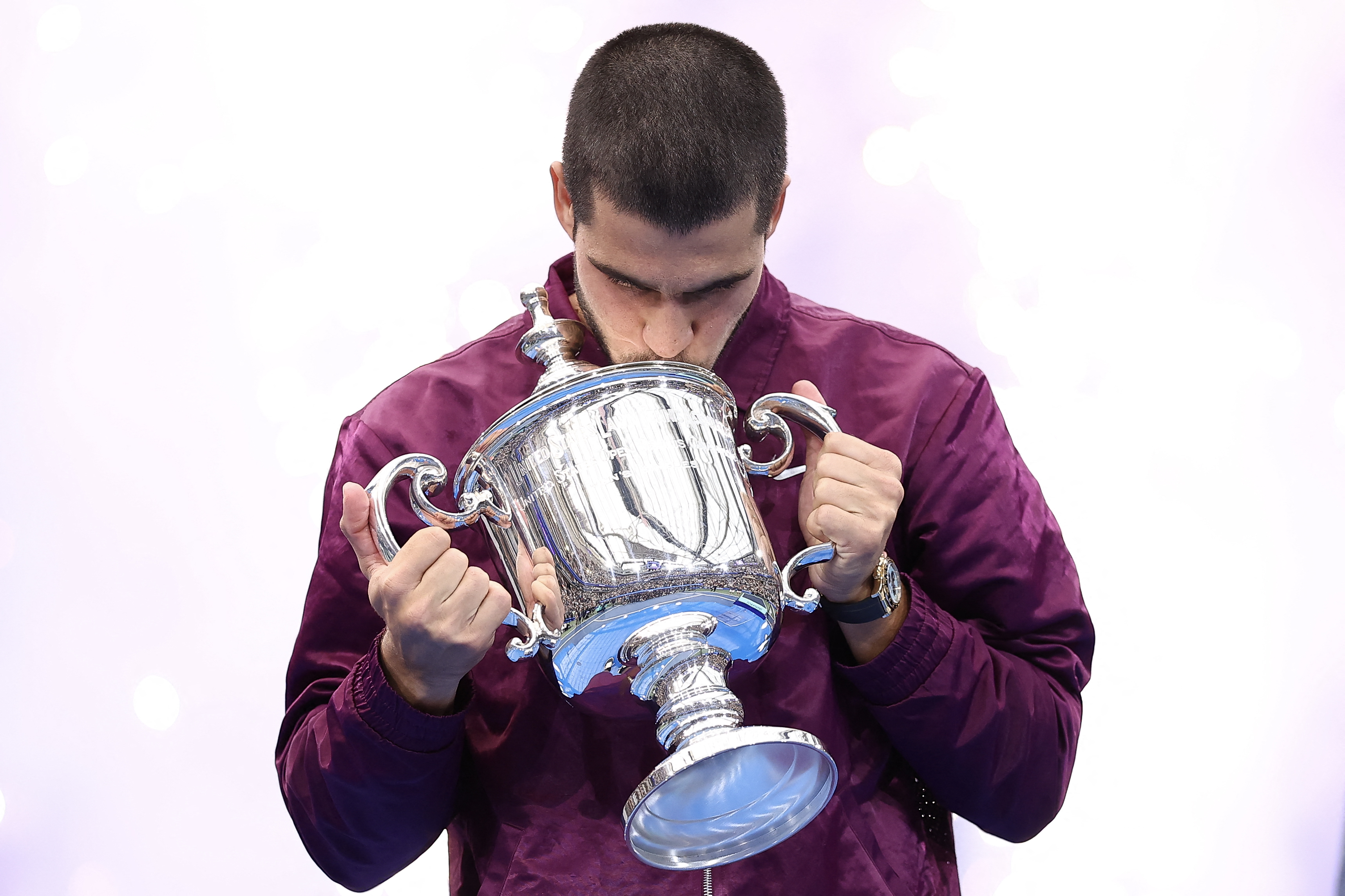 US Open 2025 winner Carlos Alcaraz