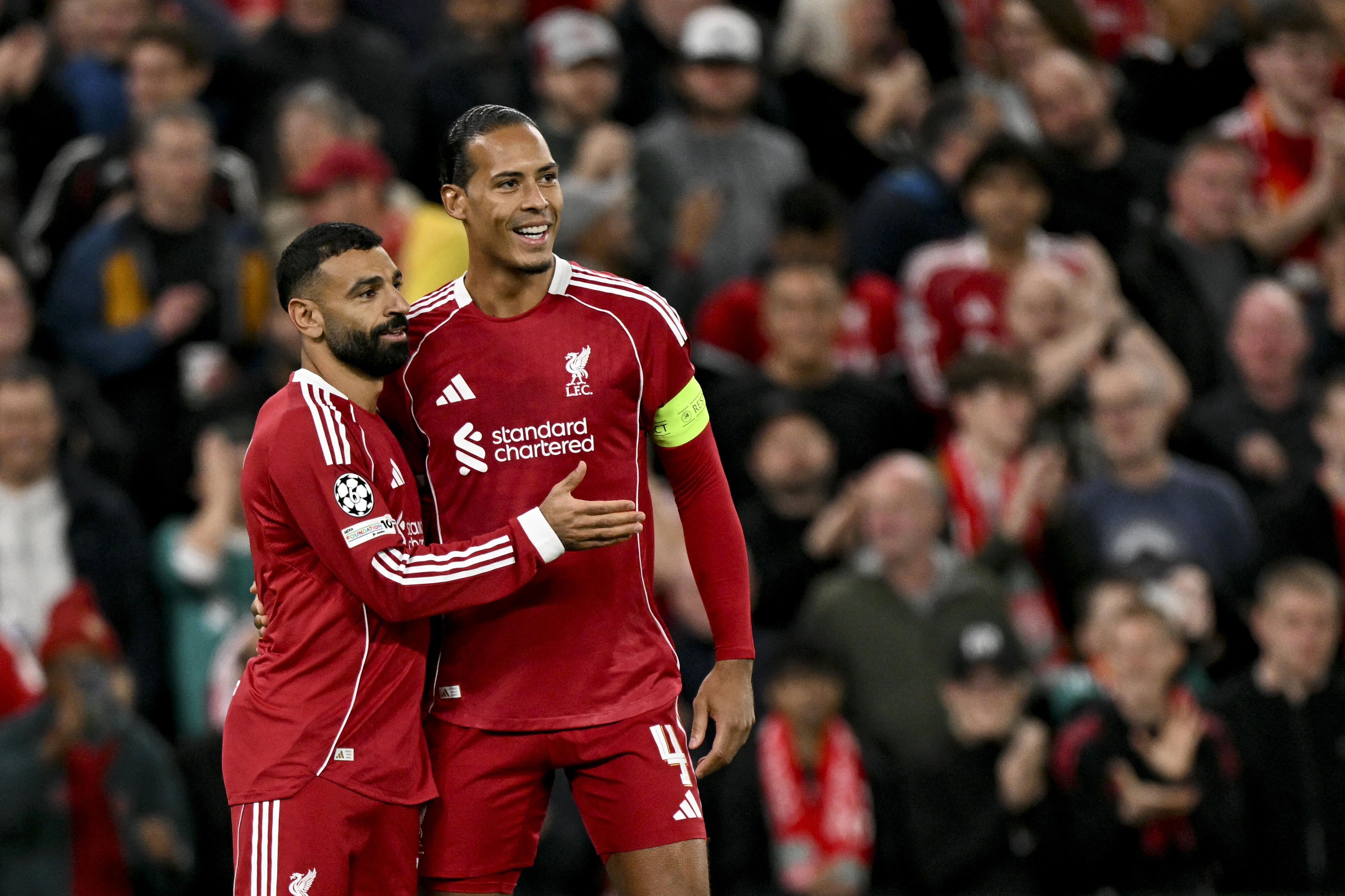 Liverpool beat Everton 2-1 at Anfield