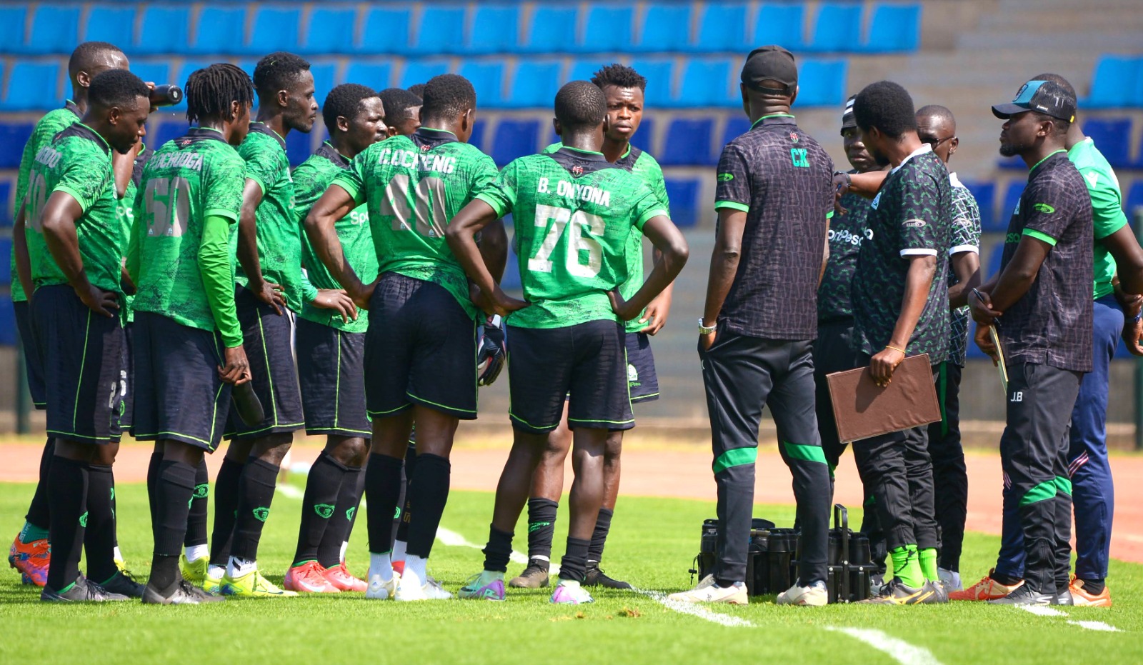 Gor Mahia squad travelling to Tanzania to face Simba SC