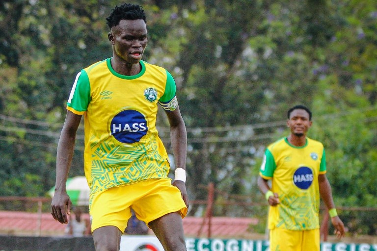 Nairobi United captain Daniel Bichiok