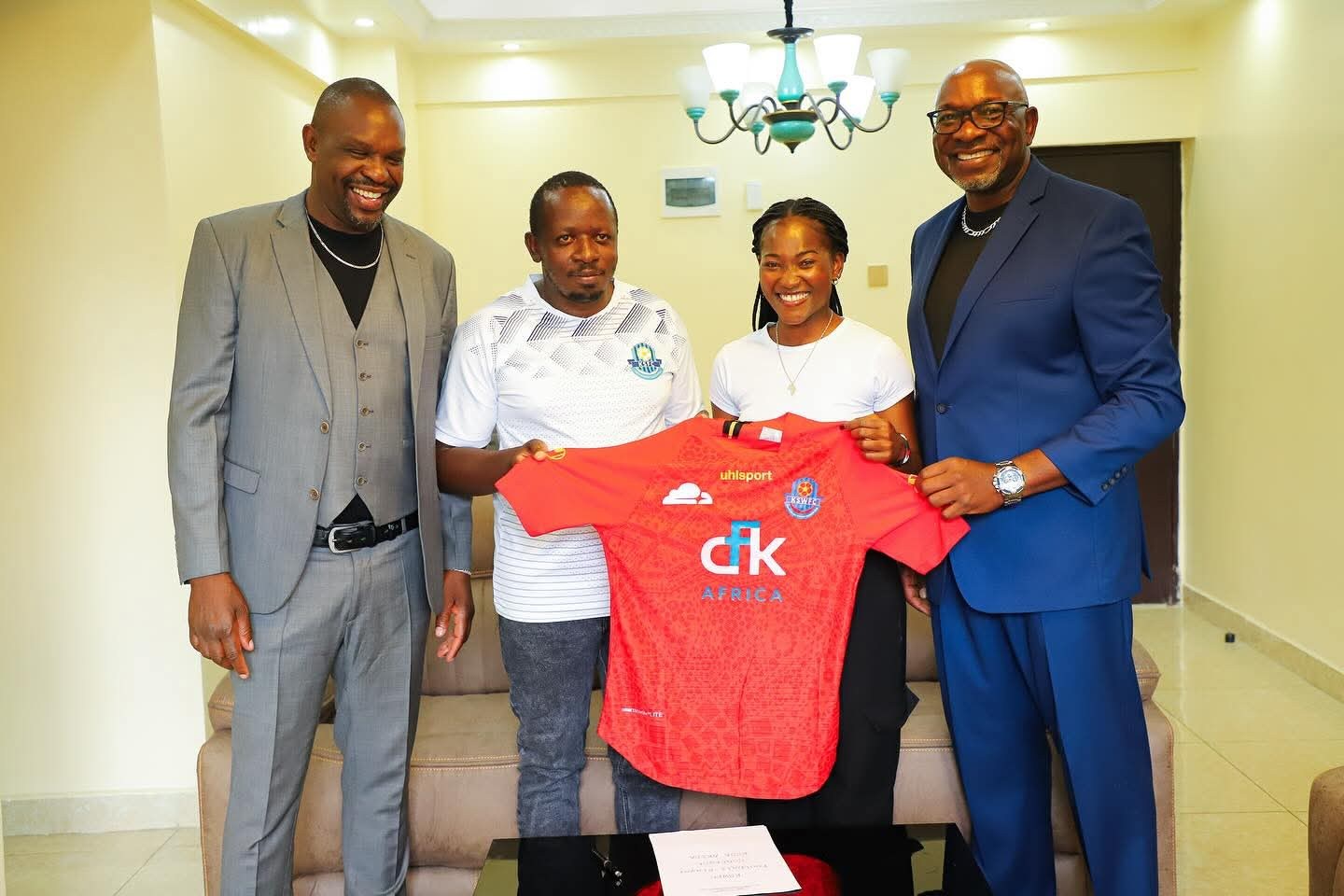 Esse Akida joins Kibera Soccer Women