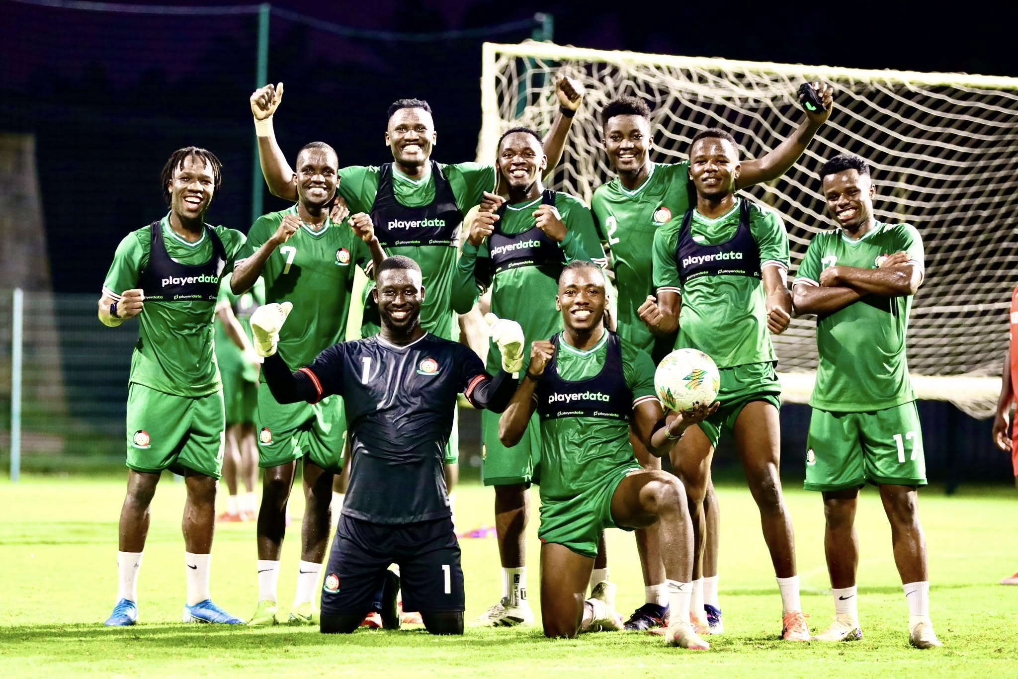 Harambee Stars train ahead of Ivory Coast game