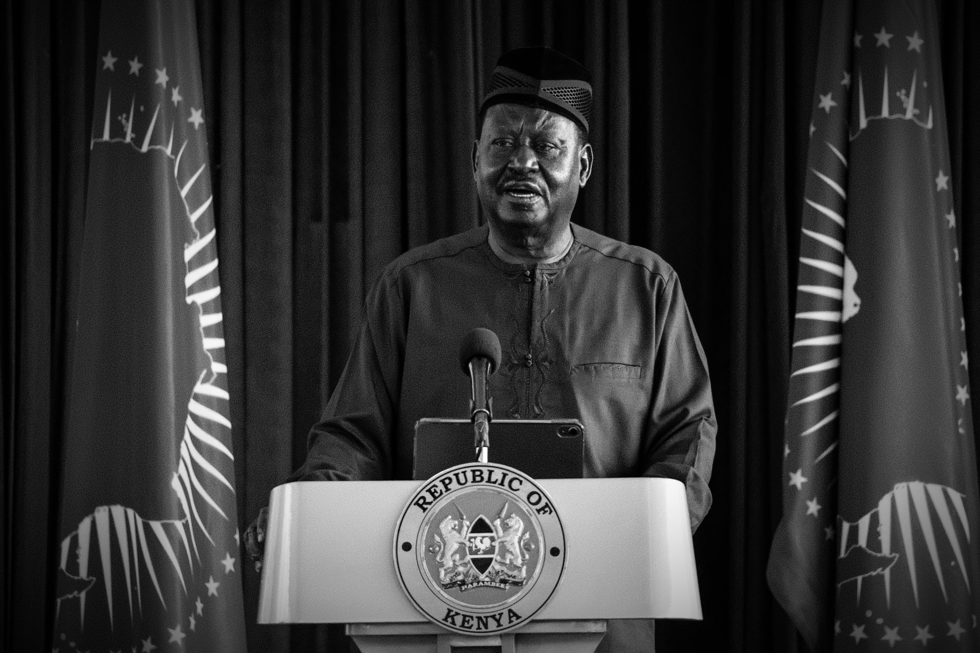 Former Gor Mahia patron Raila Odinga