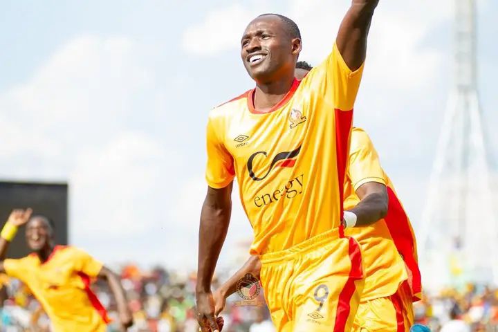 Harambee Stars striker Moses Shumah