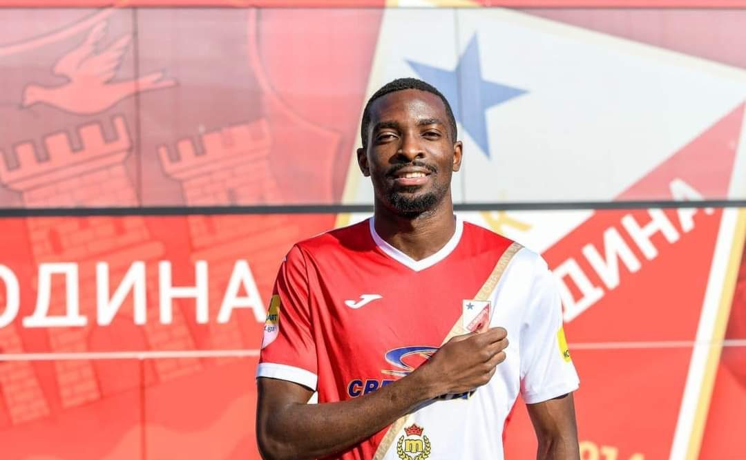 Harambee Stars defender Collins Sichenje