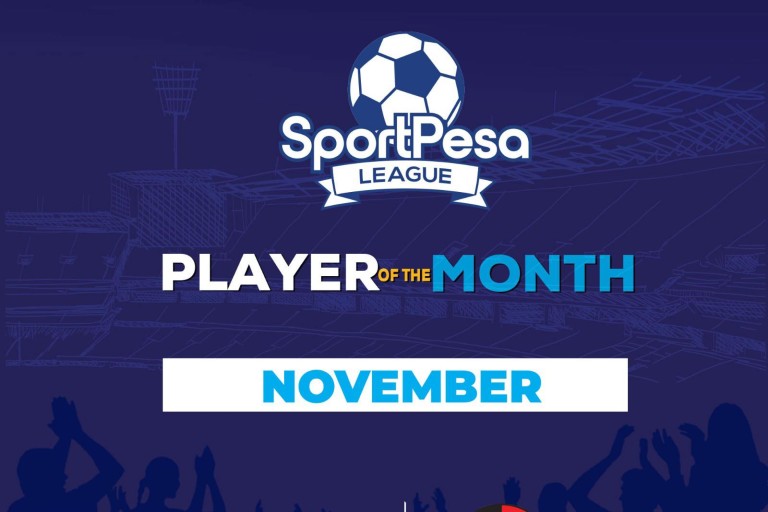 SportPesa League November 2025 Player of the Month nominees