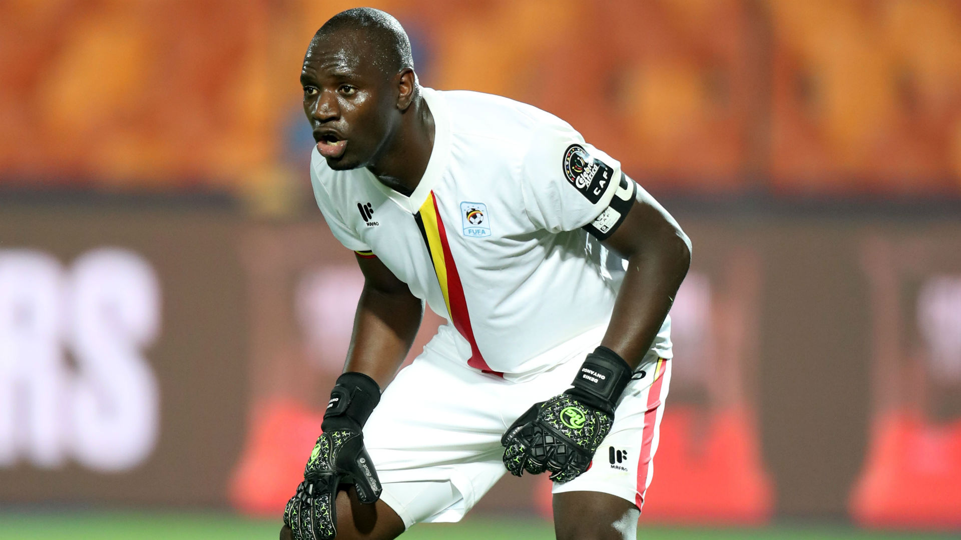 Uganda Cranes Captain Dennis Onyango