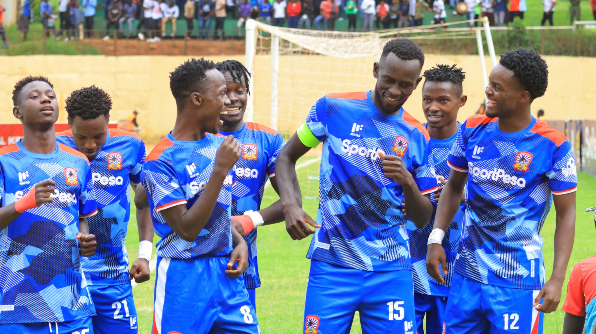 Shabana celebrate after beating Bidco United