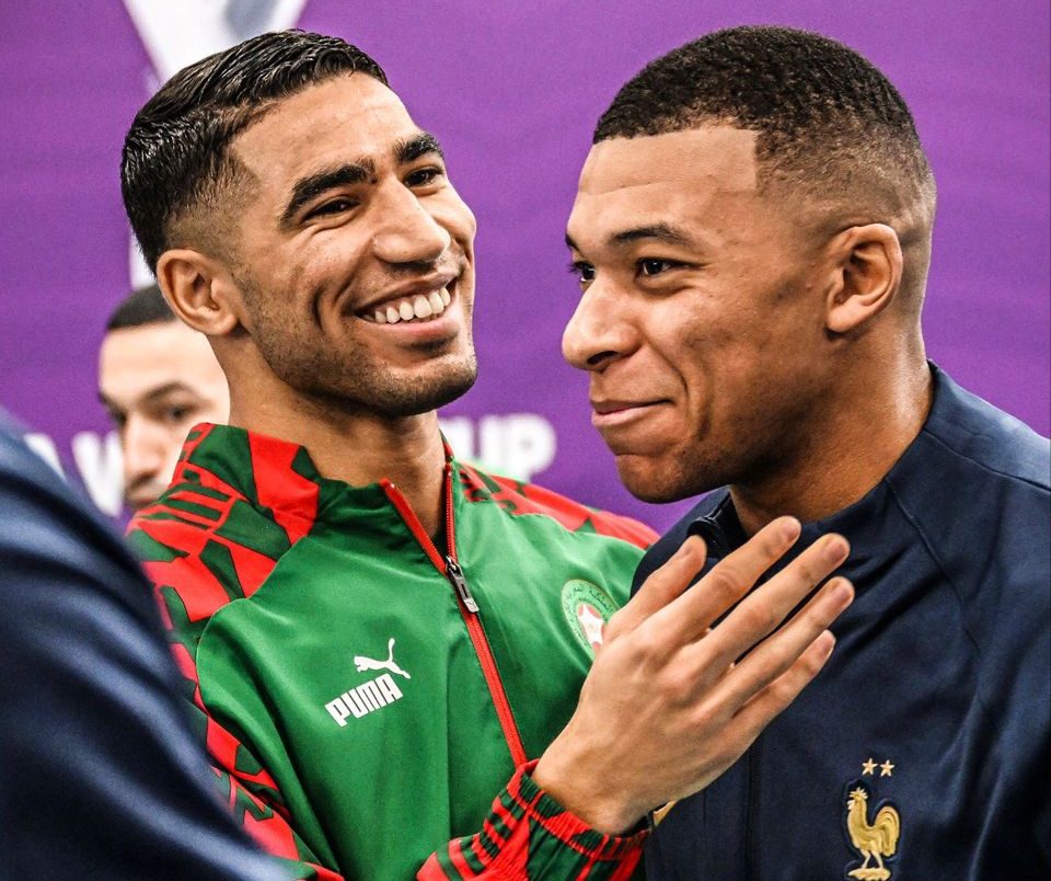 What Kylian Mbappe told Achraf Hakimi