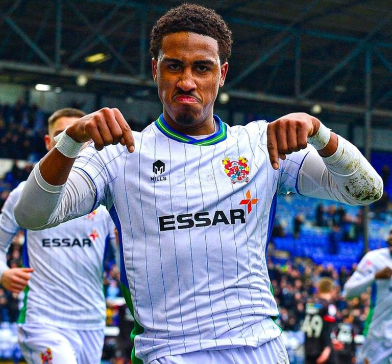 Zech Obiero nets on home debut for Tranmere Rovers