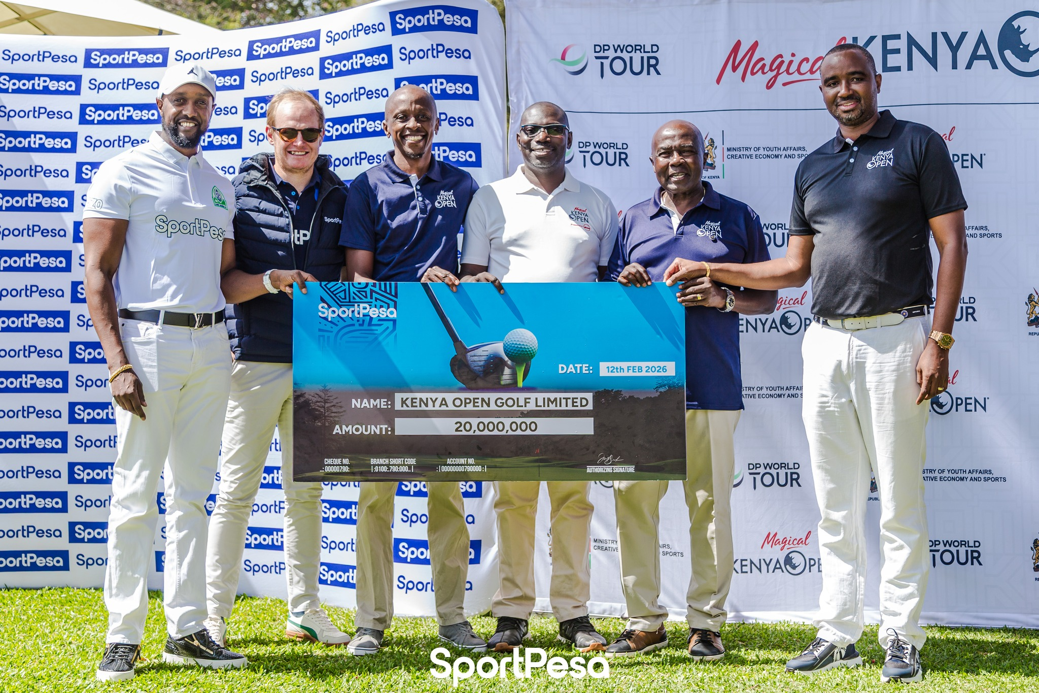 SportPesa pump KSh 20M as official betting partner of 2026 Magical Kenya Open