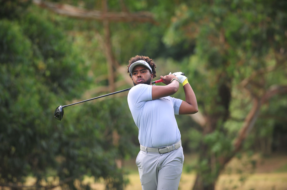 Kenya’s Njoroge Kibugu tees off 2026 Magical Kenya Open with four under par