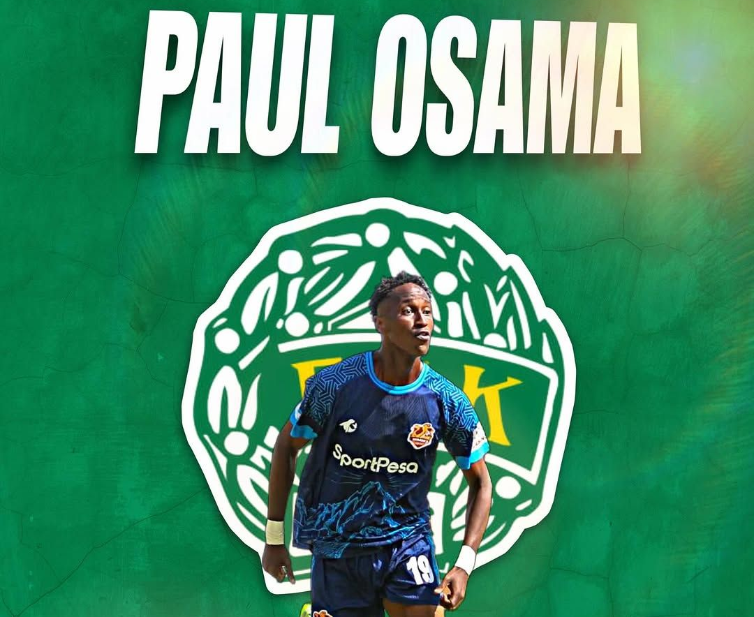 Swedish club Enkopings confirm the signing of Paul Osama from Murang'a Seal