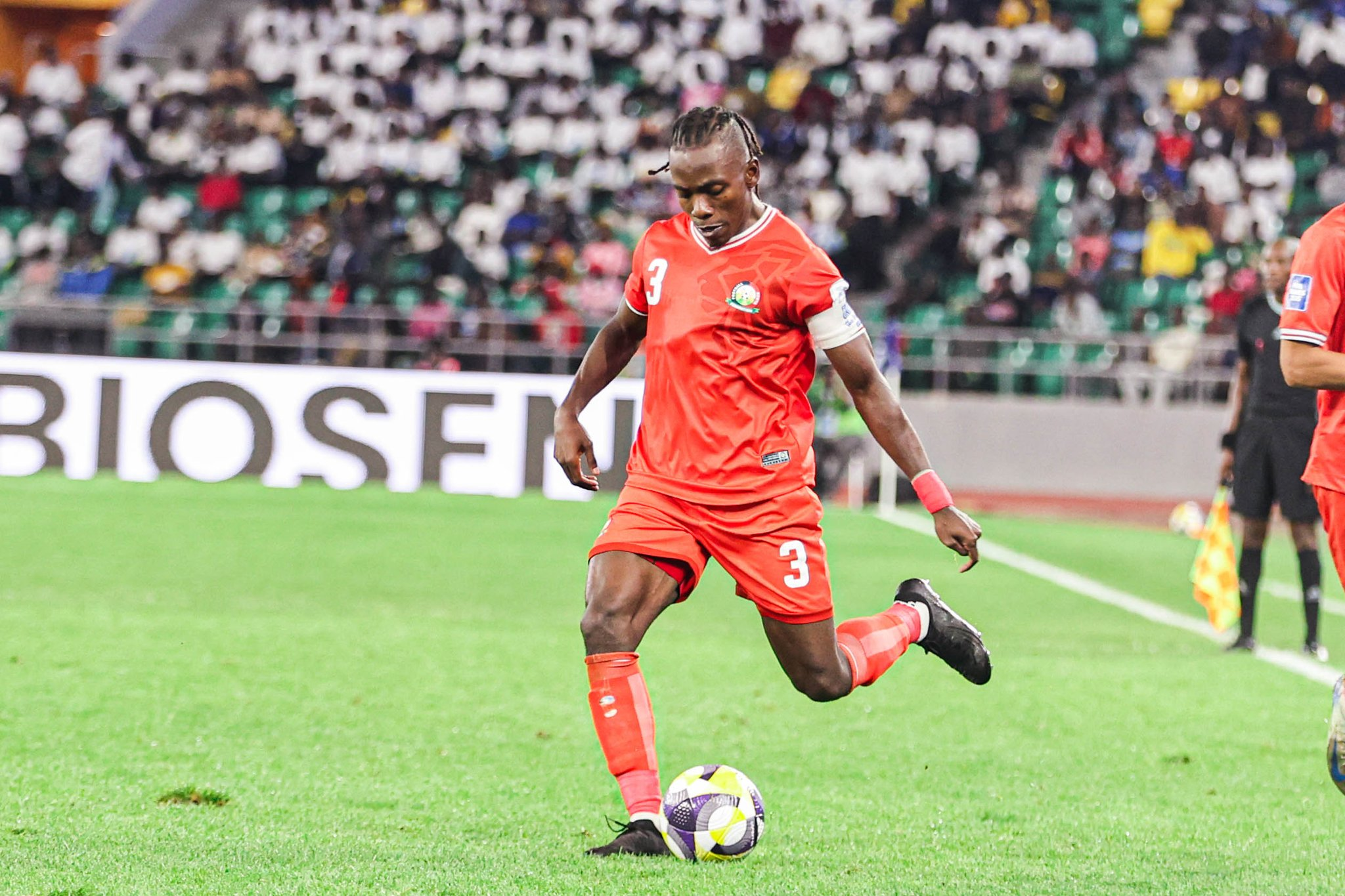 Harambee Stars defender Abud Omar reveals what the team needs to work on after loss to Estonia