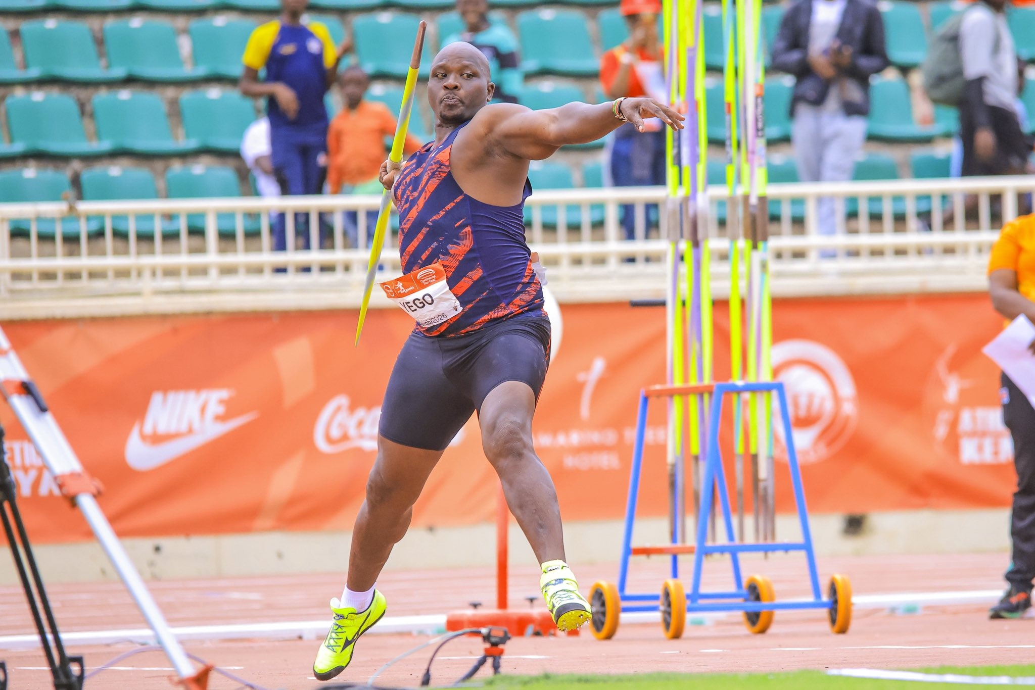 Julius Yego misses podium at Kip Keino Classic 2026 but feels good about the result