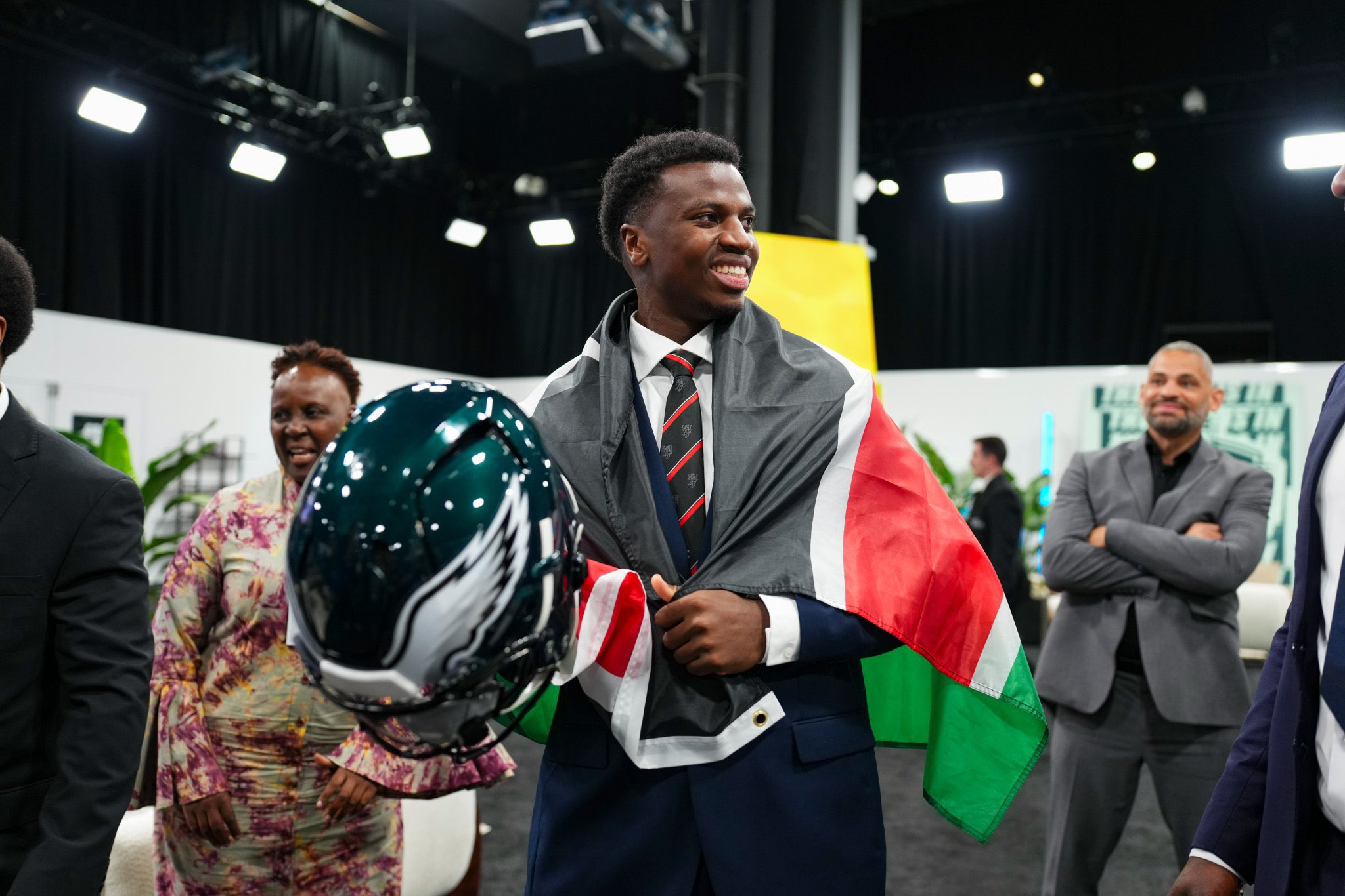 How did Kenyan Joshua Weru make NFL history without getting drafted?