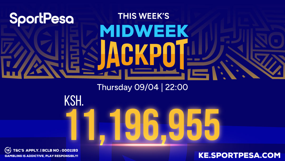 SportPesa Midweek Jackpot crosses over 11 million