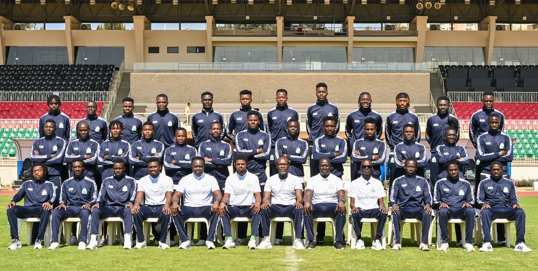 K’Ogalo players and technical bench pose.