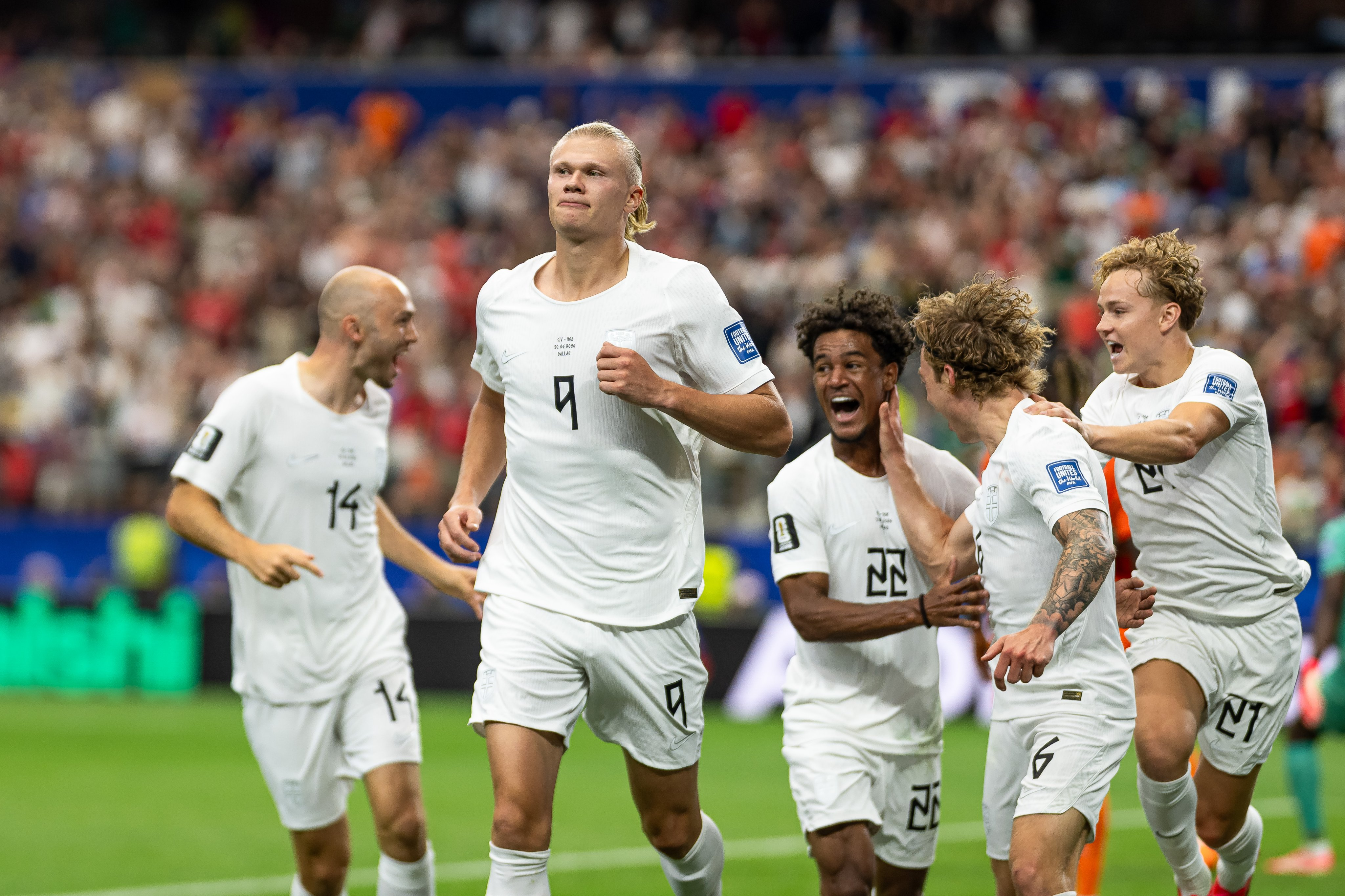 Ivory Coast vs Norway// IMAGE FROM Norwya X