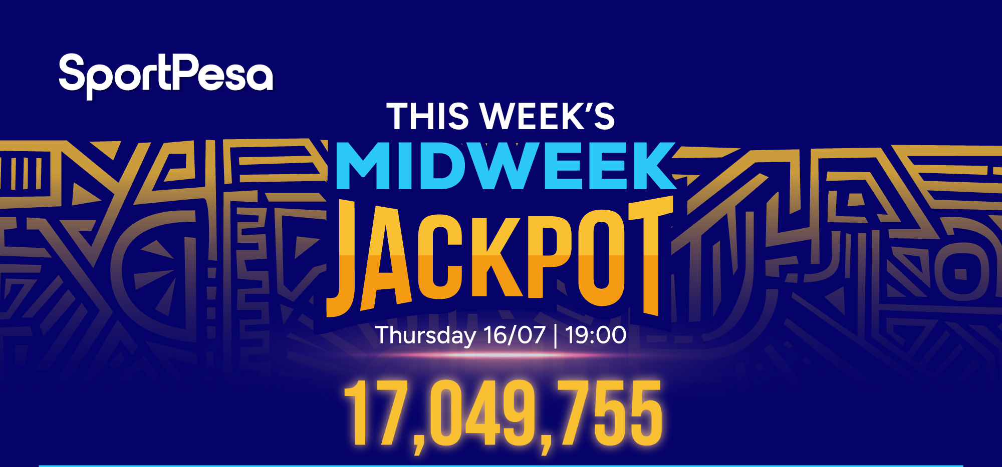 SportPesa Midweek Jackpot crosses over 17 million