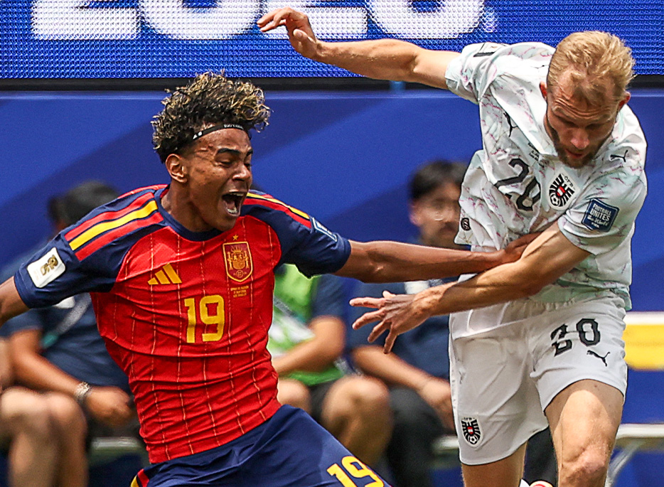 Spain vs Austria//IMAGE Courtesy Bayern Munich X