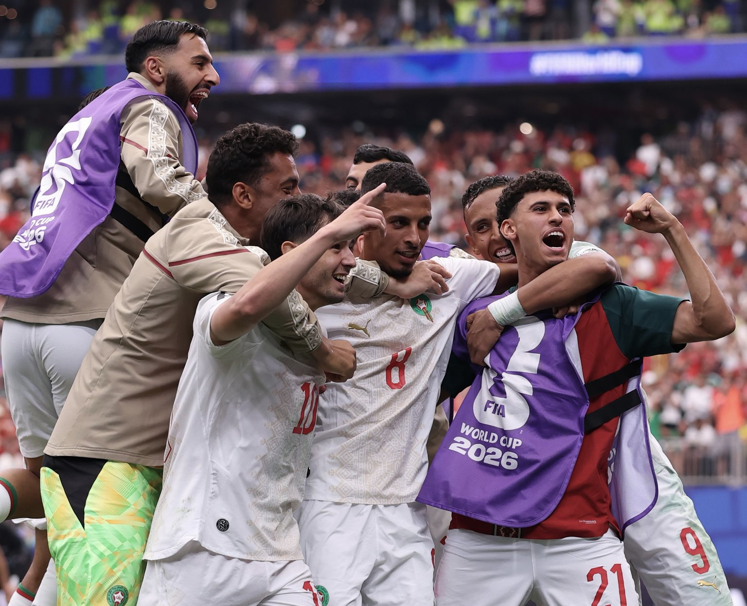 Canada vs Morocco//IMAGE FIFA X