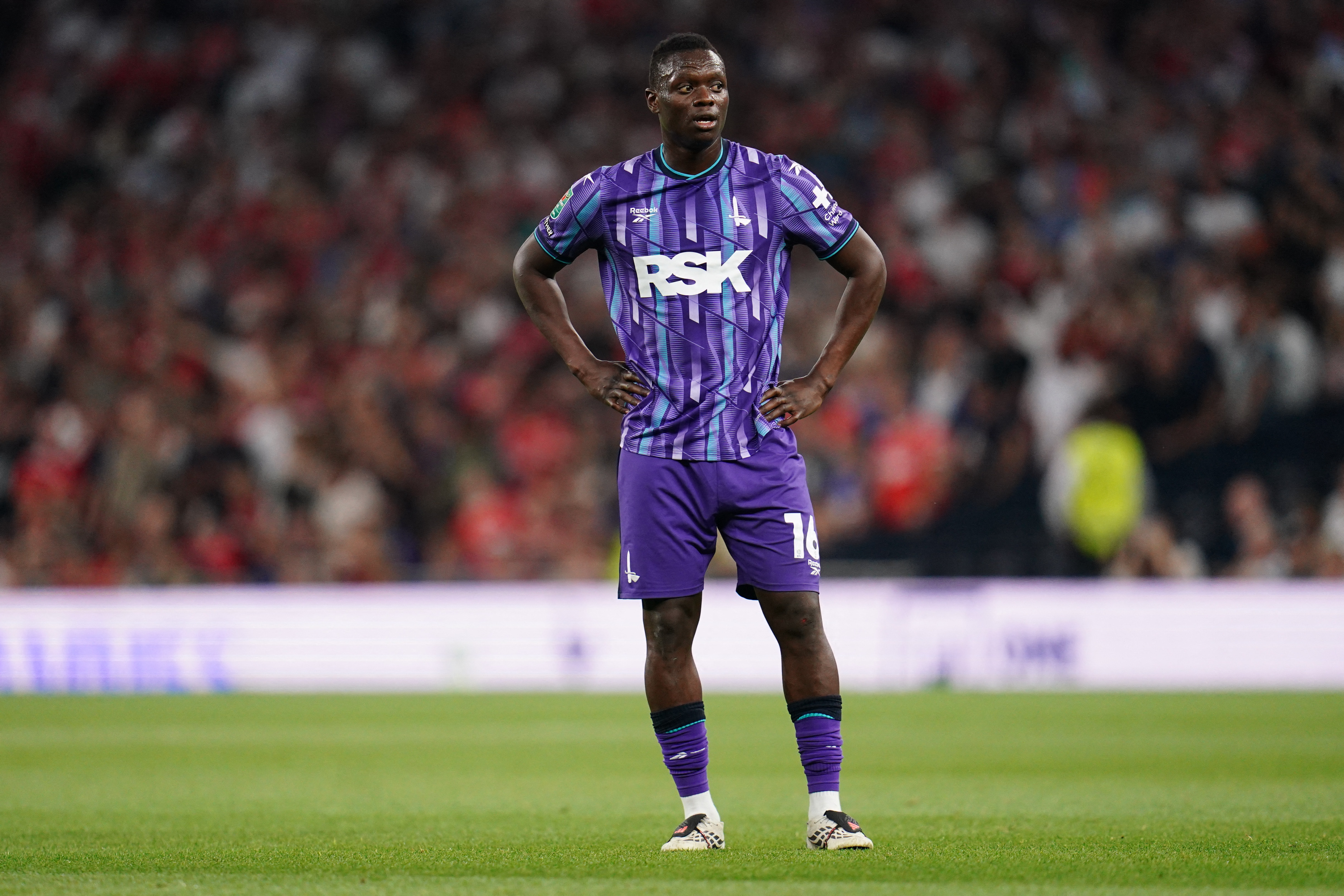 Timothy Ouma makes Charlton Athletic debut against Tottenham Hotspur