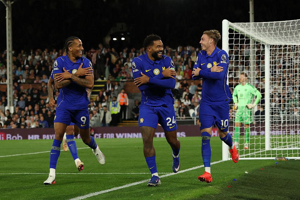 Chelsea FC players celebrate during the 2026/27 season
