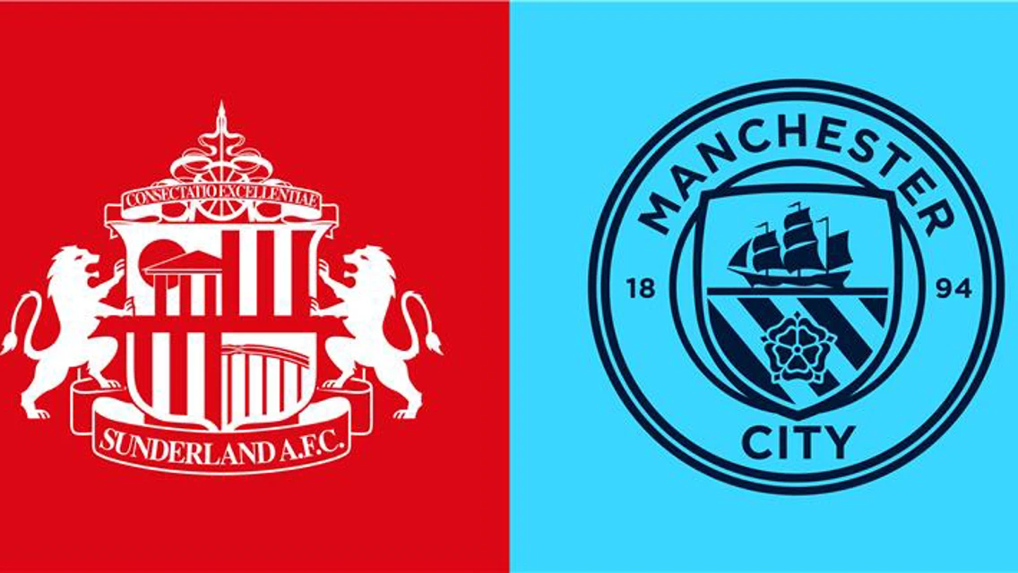 Man City vs Sunderland lineups