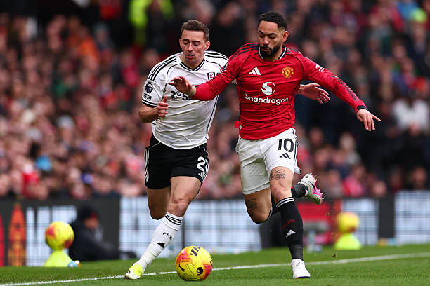 Fulham vs Manchester United lineups