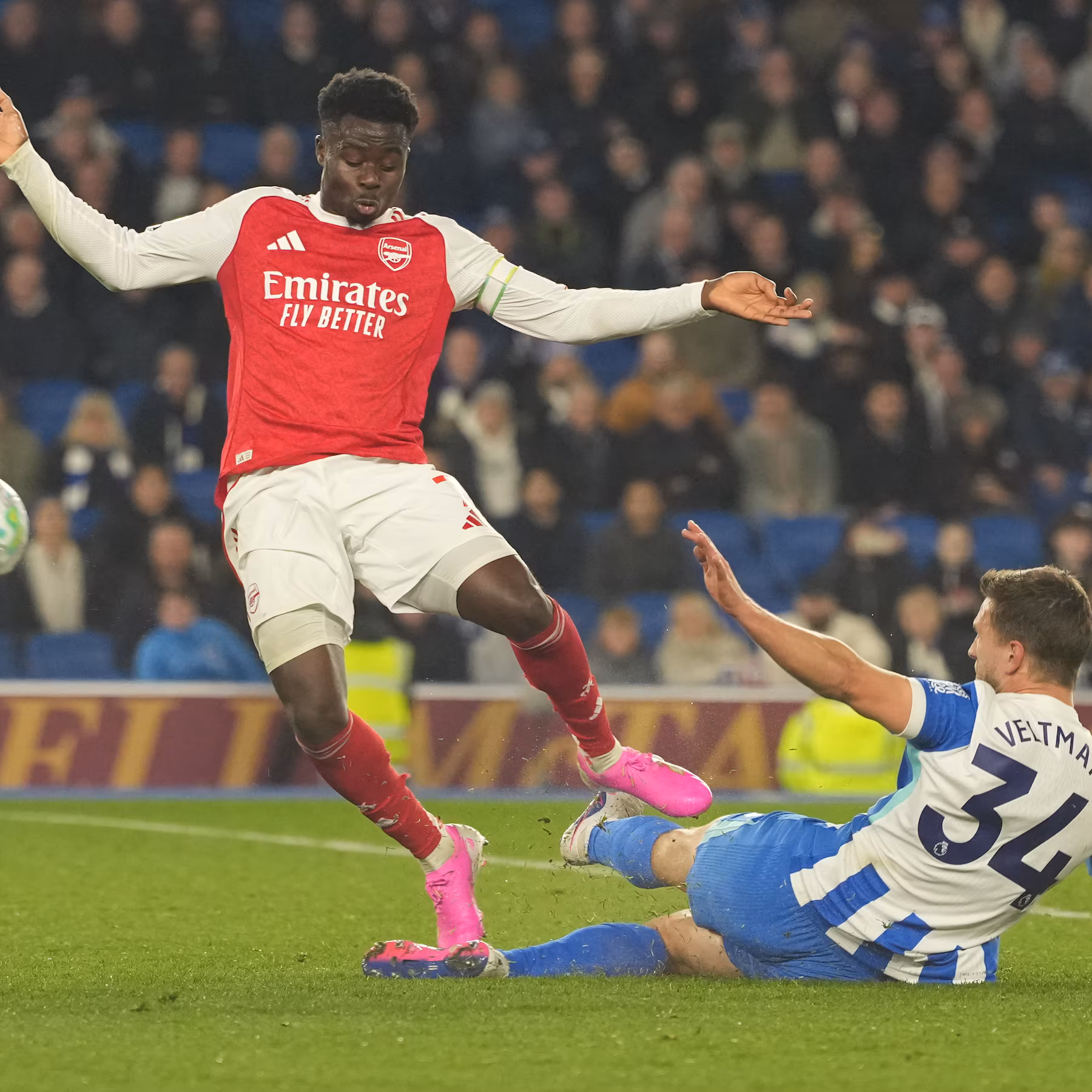 Brighton vs Arsenal lineups