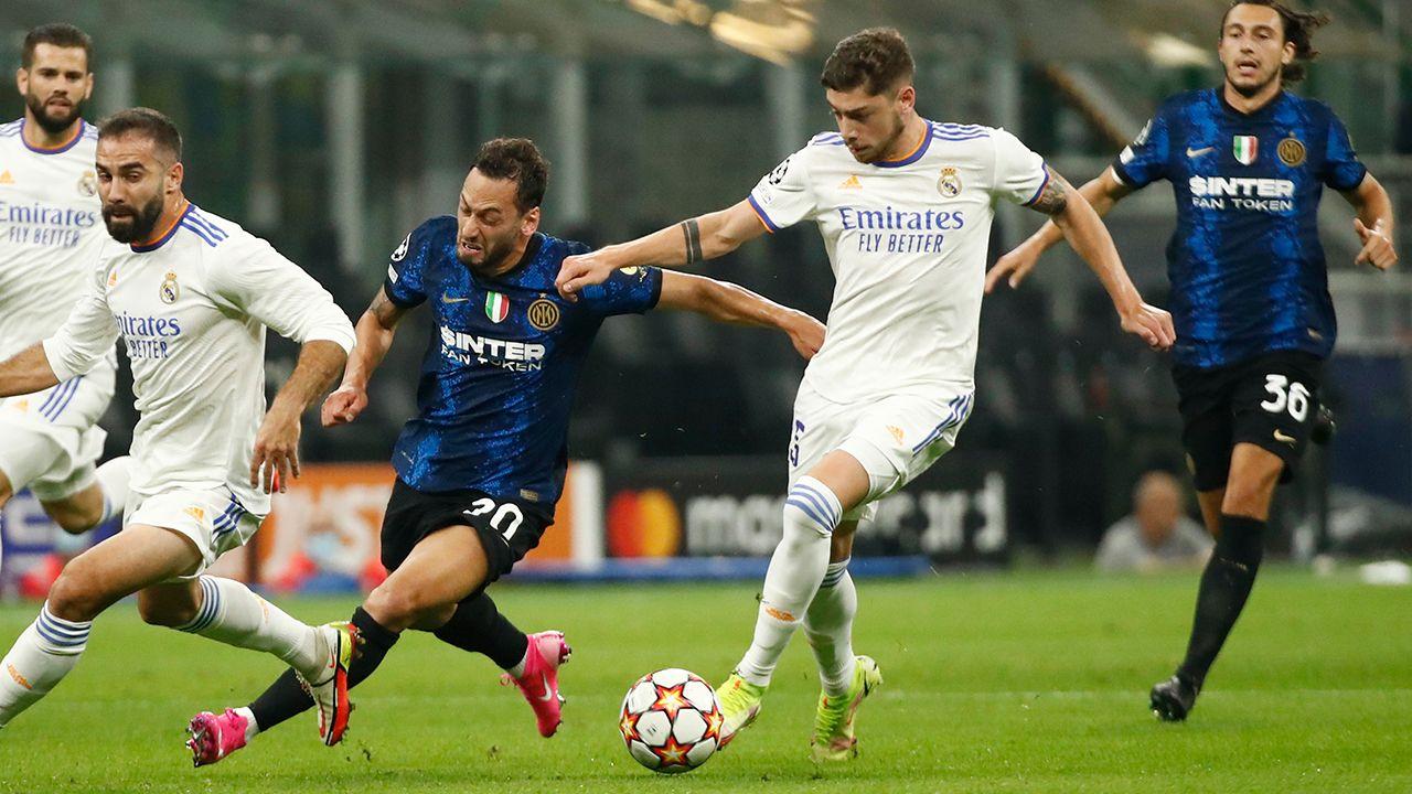 Real Madrid vs Inter lineups