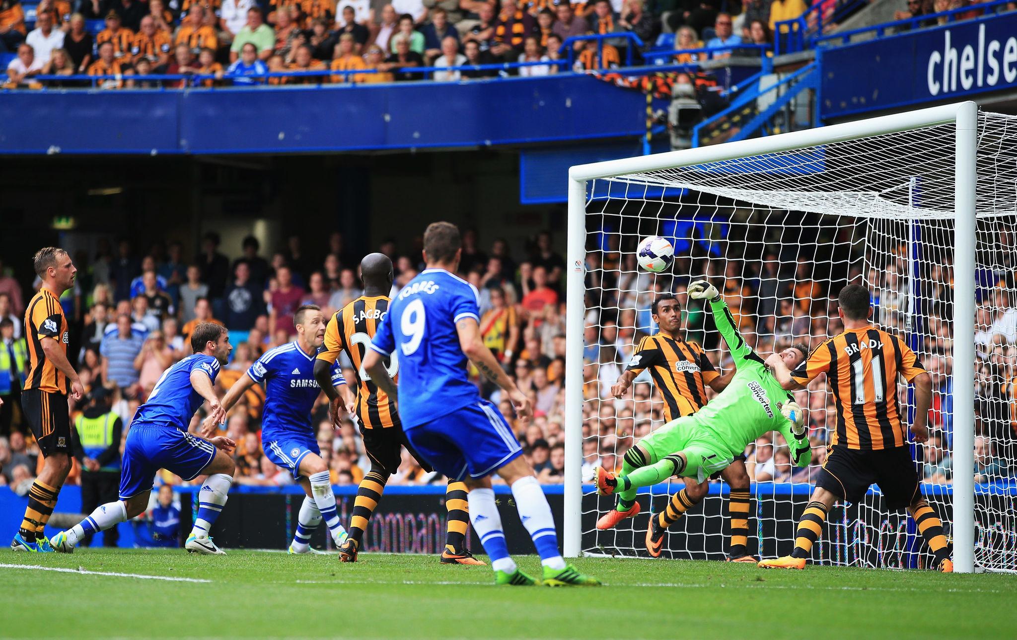 Chelsea vs Hull City lineups